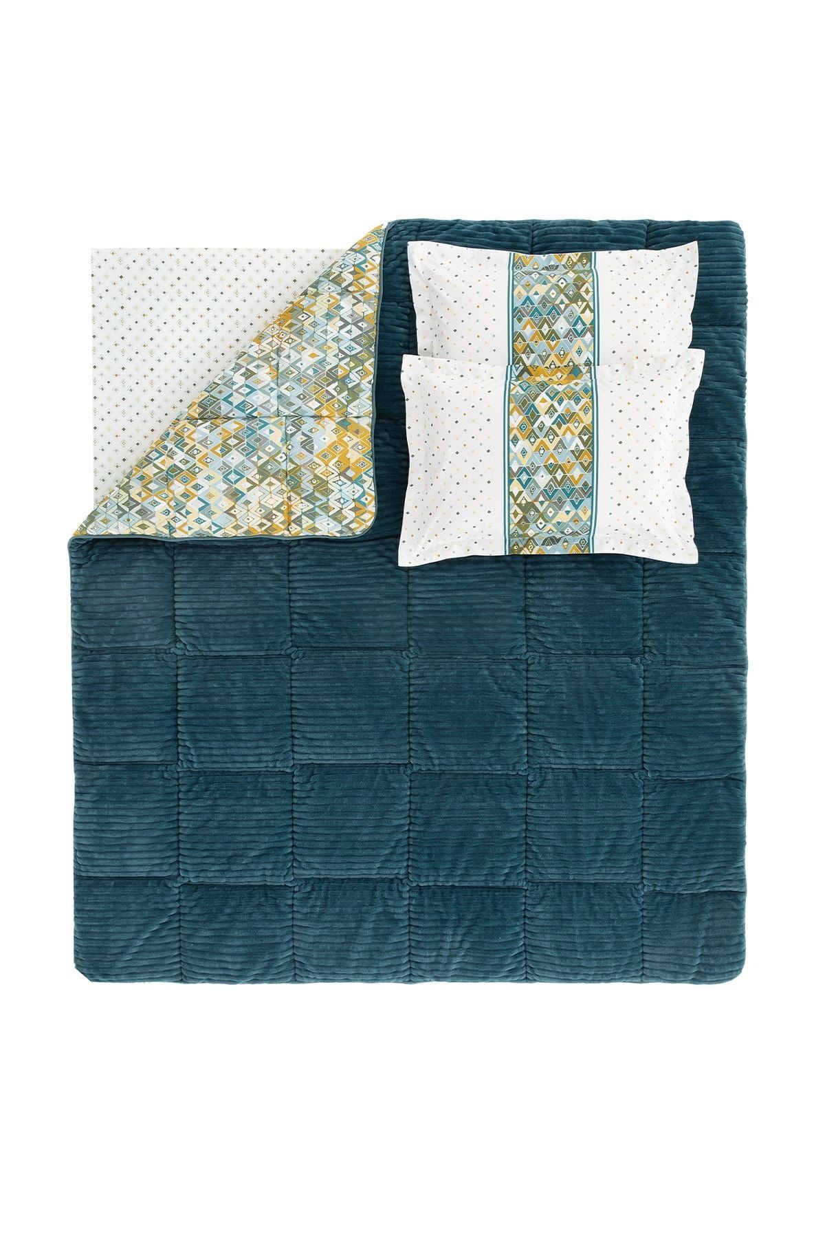 Yataş Diamond Single Triola Sleep Set - Green 4