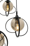 Avizade World 3 Lu Tray Pendant Lamp with Smoke Glass 3