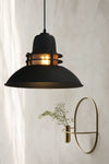 Bamyum Fener Black Pendant Light Single Hanging Lamp for Kitchen, Kids Room, Living Room, Desktop 1