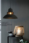 Bamyum Fener Black Pendant Light Single Hanging Lamp for Kitchen, Kids Room, Living Room, Desktop 3