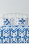 Karaca Home Neos Blue 100% Cotton Double Duvet Cover Set 3