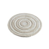 Acrylic Bathmat Round - Ecru Ecru 351ALS1002 3