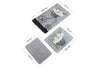 Acrylic Bathmat Set (3 Pieces) Alacati - Grey Multicolor 351ALS2009 4