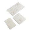 Acrylic Bathmat Set (3 Pieces) Orkide - Ecru Ecru 351ALS2044 3