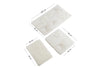 Acrylic Bathmat Set (3 Pieces) Orkide - Ecru Ecru 351ALS2044 4