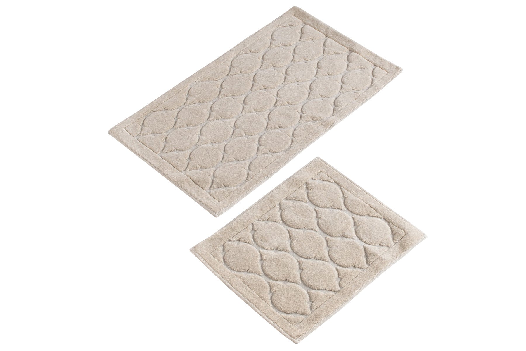 Bathmat Set (2 Pieces) Dante - Beige Beige 351ALS2141 4