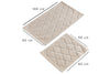 Bathmat Set (2 Pieces) Dante - Beige Beige 351ALS2141 5