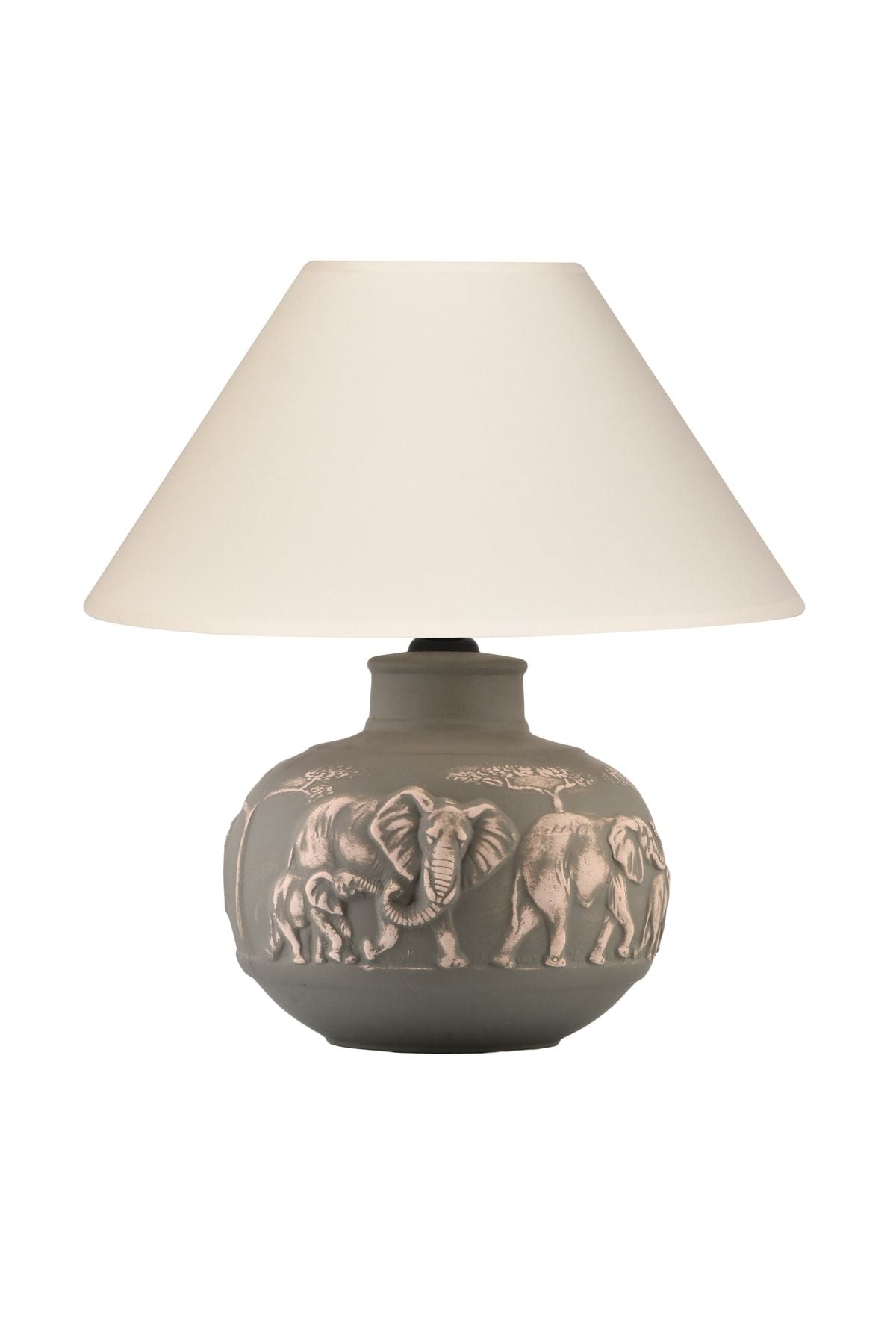 Yalili Seramik Filli Seramik Grey Lamp 1