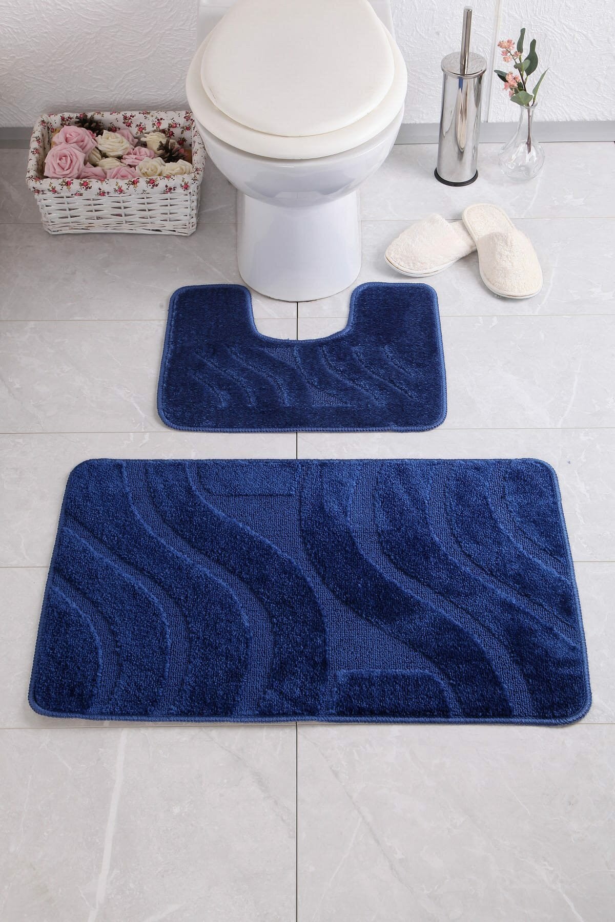 Bathmat Symphony Ps - Dark Blue Dark Blue 352CNF2177 1