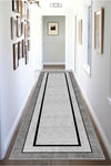 İNÇİTEKS Digital Print Four Seasons Non-Slip Washable Runner Carpet for Corridor, Kitchen and Living Room 1