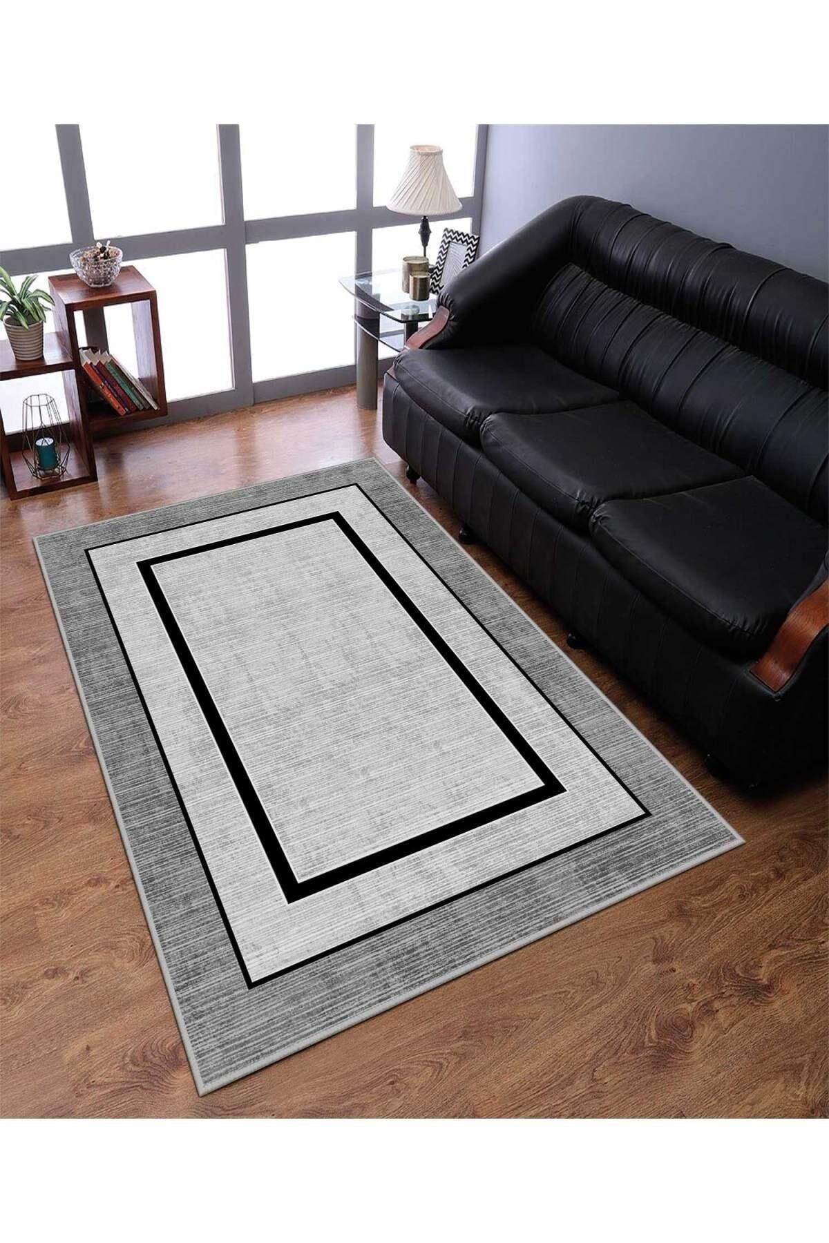 İNÇİTEKS Digital Print Four Seasons Non-Slip Washable Runner Carpet for Corridor, Kitchen and Living Room 5