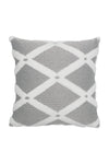 HAMUR Bohem Special Design Punch Pattern Cushion Cover Bella Grey 3