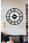 Muyika Design Muyika Roma New Collection Decorative Black Metal Wall Clock 41x41cm Mds-41 2