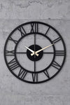 Muyika Design Muyika Roma New Collection Decorative Black Metal Wall Clock 41x41cm Mds-41 4