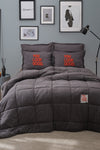 Karaca Home Motto Cotton Comfort Double Size Anthracite 1