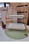 Egehome 2 Tier Serving Stand 1