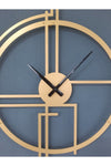 Gowpenart Querencia Metal Gold - Gold Wall Clock 1.5 mm Thickness 60x60 cm 2