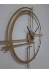 Gowpenart Querencia Metal Gold - Gold Wall Clock 1.5 mm Thickness 60x60 cm 7