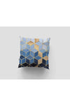 StellaHomes Blue Mosaic Double-Sided Printed 43x43 And 30x50 Pillow Cover 6-Piece Set 4