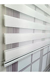 BBB White Zebra Roller Blind with Aluminum Case Mz507 1