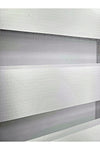 BBB White Zebra Roller Blind with Aluminum Case Mz507 3