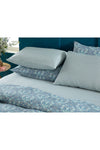 English Home Tulip Blues Easy Iron Double Duvet Cover 200x220 Cm Navy Blue 3