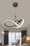 RSCOLLECTIONS 3 Color Remote-Controlled Black LED Chandelier Kardelen LED Chandelier 5