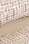 Karaca Home Luan Beige 100% Cotton Double Duvet Cover Set 2