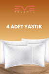 Eve Tekstil 4 Pieces Diamond Quality Quilted Pillow 50*70 Cm 800 Gr 1