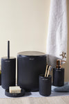 Perotti Dante 5 Piece Bathroom Set Black Gold 2