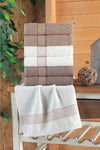 Binnur Home Sobeska 40x70 Cm 6'li Hand and Face Towel Cotton 1