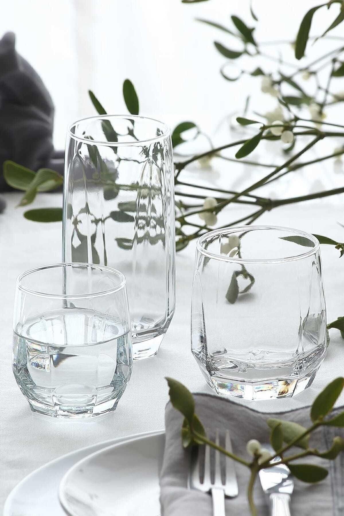 Lav 36 Piece Glass Set - Water Glass Set Nar 50 Fma05058 1