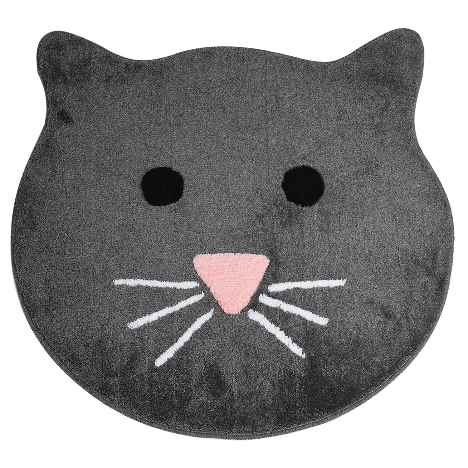 Acrylic Bathmat Cat - Anthracite Multicolor 359CHL1252 2