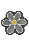 Acrylic Bathmat Flower - Grey Multicolor 359CHL1523 2