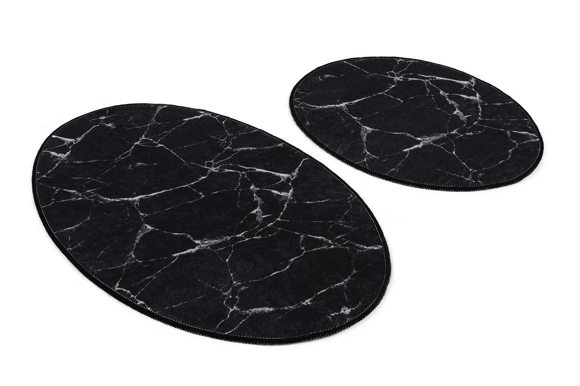 Bathmat Set (2 Pieces) Marble Djt Multicolor 359CHL1539 4