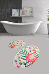 Bathmat Set (2 Pieces) Flam Djt Multicolor 359CHL1542 1