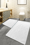 Bathmat Set (2 Pieces) Elite - Ecru Multicolor 359CHL1548 1