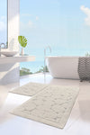 Bathmat Set (2 Pieces) Lino - Ecru Multicolor 359CHL1553 1