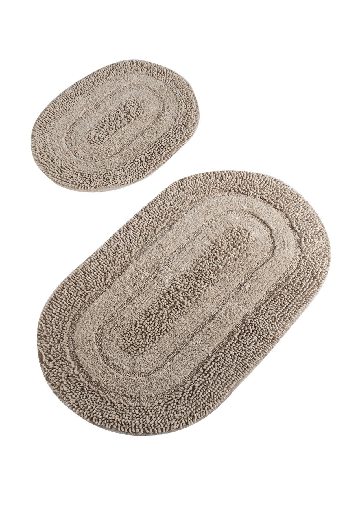 Bathmat Set (2 Pieces) Macaroni - Beige Multicolor 359CHL1561 2