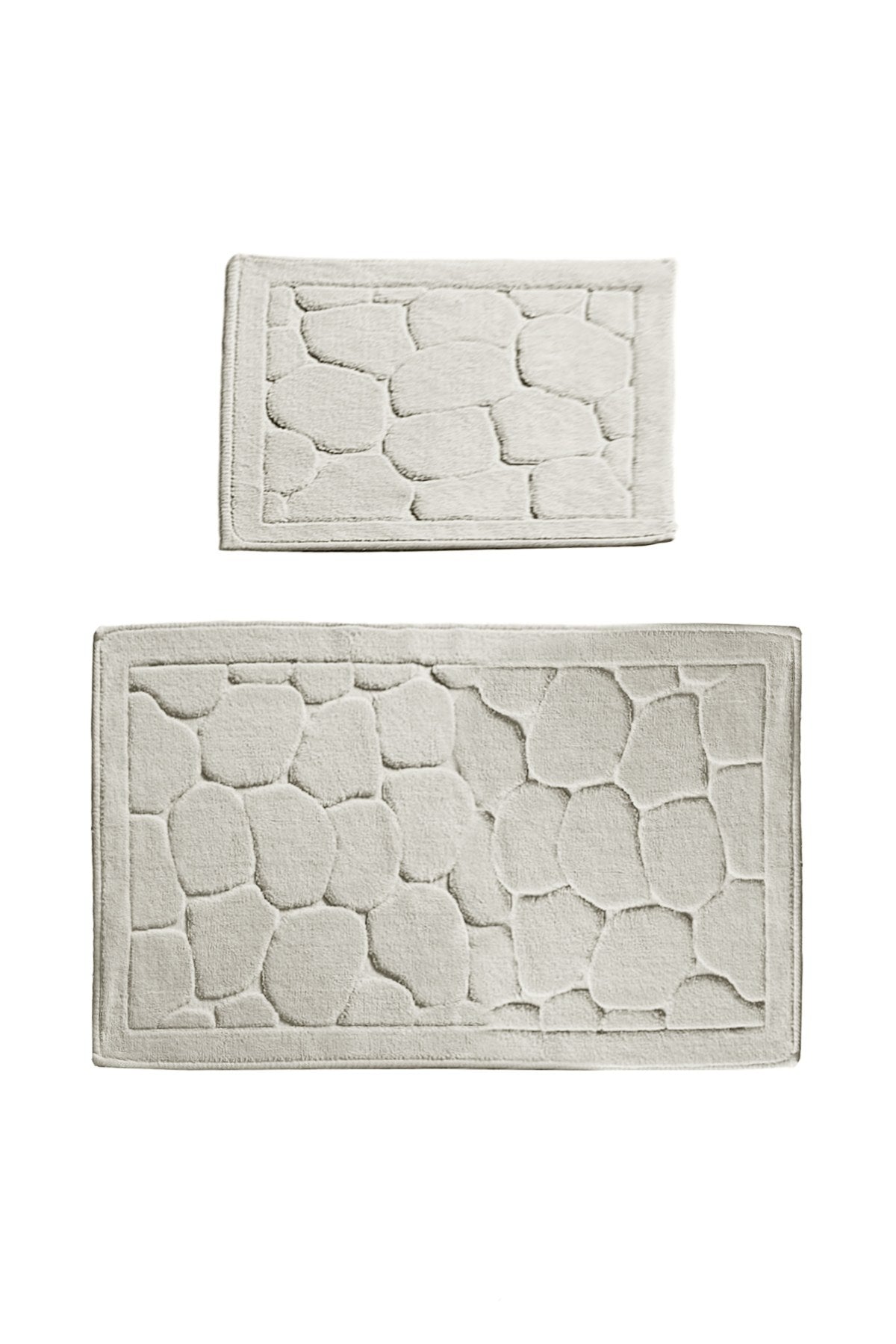 Bathmat Set (2 Pieces) Parma - Ecru Multicolor 359CHL1656 4