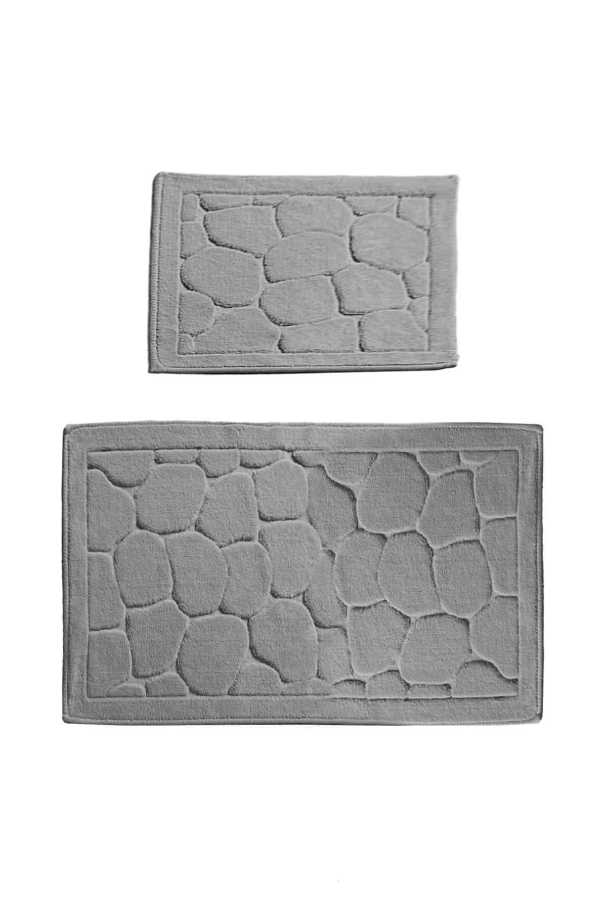 Bathmat Set (2 Pieces) Parma - Grey Multicolor 359CHL1659 4