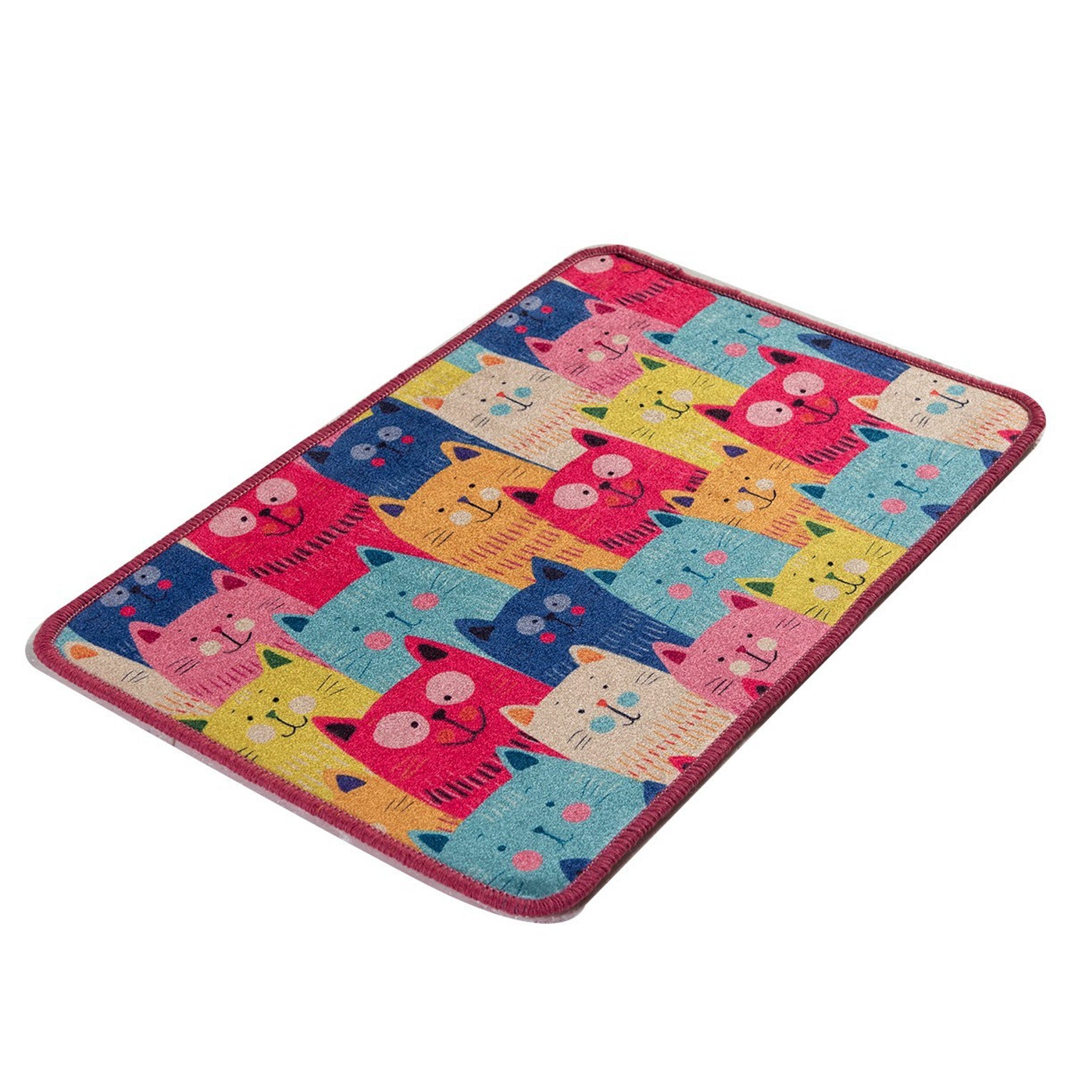 Bathmat Meow Djt - Colourful Multicolor 359CHL1752 2