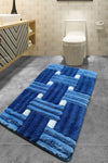 Acrylic Bathmat Piazza - Blue (70 x 120) Multicolor 359CHL1996 1