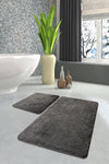 Acrylic Bathmat Set (2 Pieces) Colors of - Anthracite Anthracite 359CHL2187 1