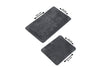 Acrylic Bathmat Set (2 Pieces) Colors of - Anthracite Anthracite 359CHL2187 4