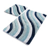 Acrylic Bathmat Set (2 Pieces) Colorful - Blue Multicolor 359CHL2226 2