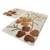 Acrylic Bathmat Set (2 Pieces) Kırcicegi - Beige Multicolor 359CHL2245 2