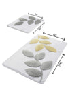 Acrylic Bathmat Set (2 Pieces) Innovia - White Multicolor 359CHL2296 3