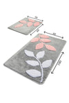 Acrylic Bathmat Set (2 Pieces) Innovia - Grey Multicolor 359CHL2298 3