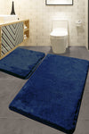 Acrylic Bathmat Set (2 Pieces) Havai - Dark Blue Dark Blue 359CHL2322 1